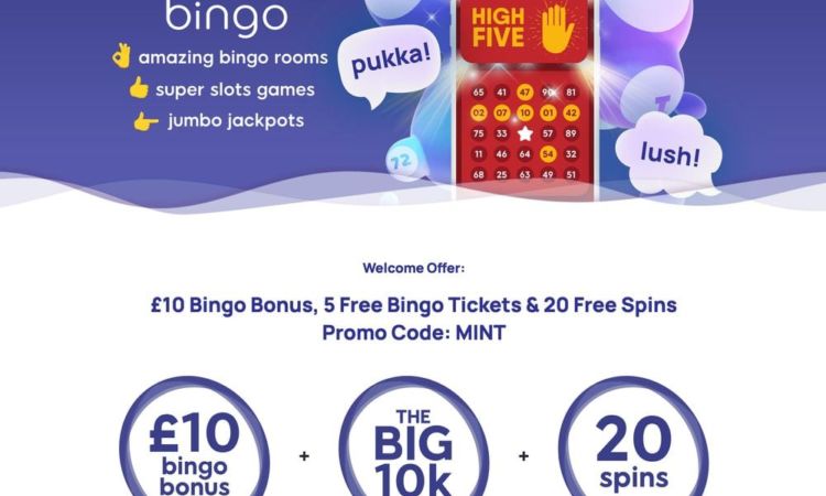 Mint Bingo - £20 Bonus